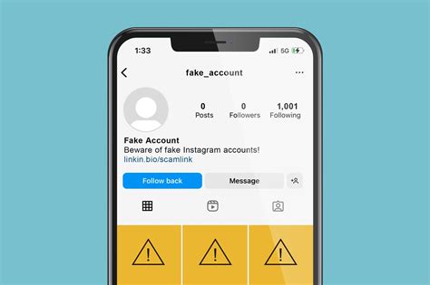 are fake instagram accounts dangerous